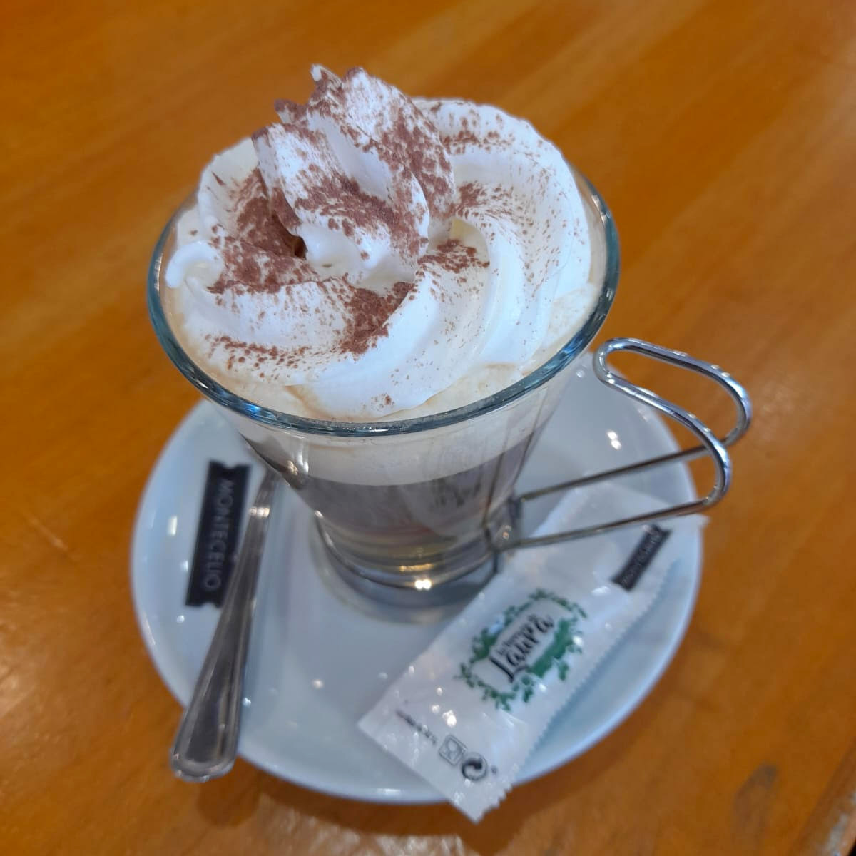 Café con nata encima