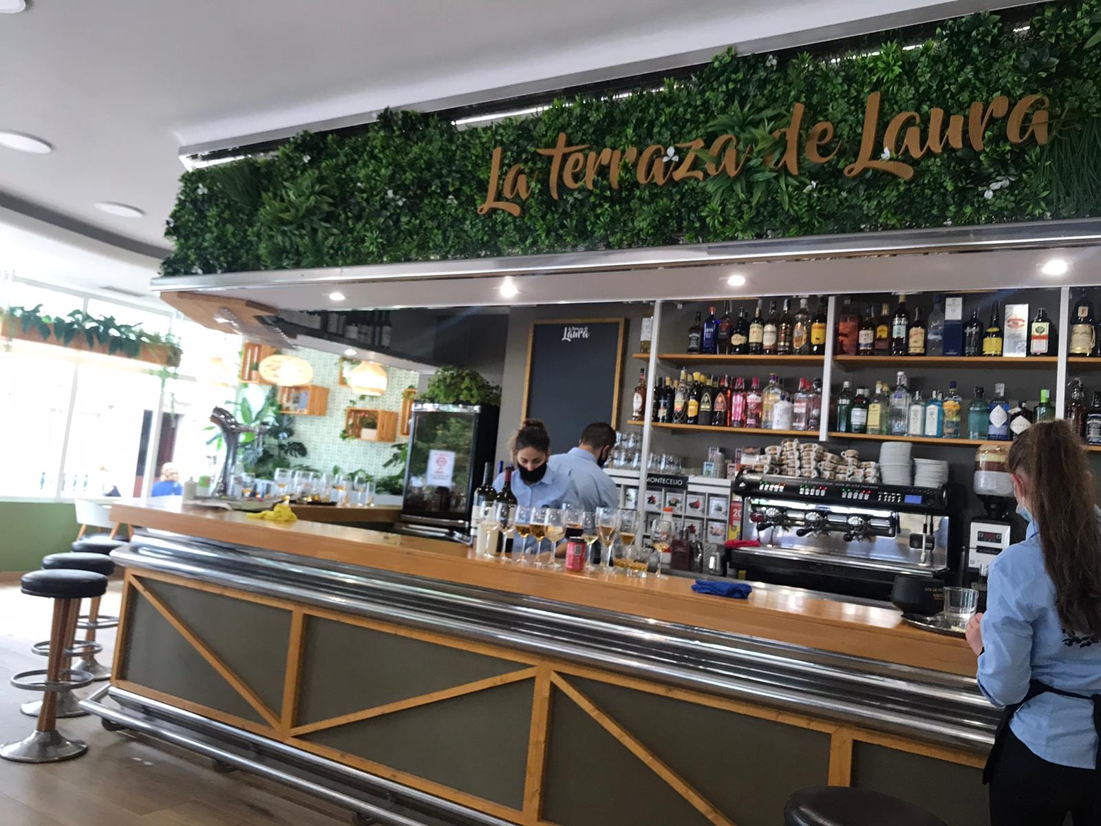 Barra de La Terraza de Laura